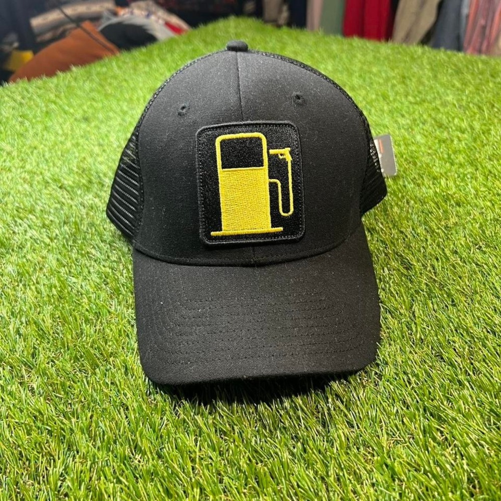 PATAGONIA "Fuelicide" "Shoot The Gas Pump" TRUCKER HAT Spring 2010